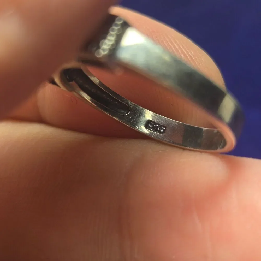 Vintage Sterling Silver 925 Ring Sz 7